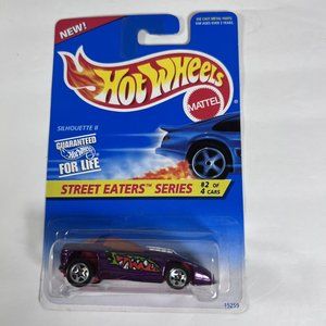 New Hot Wheels Street Eaters Series - #2 of 4 - Silhouette II - #413 - 1995